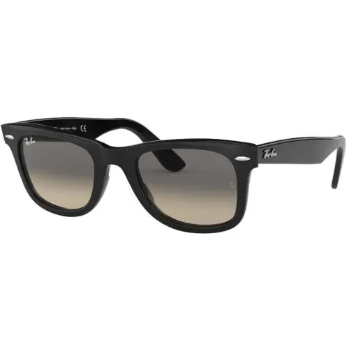 Ray-ban RB 2140 Wayfarer Black Crystal Grey Gr 901/32 Size 50 Sunglasses