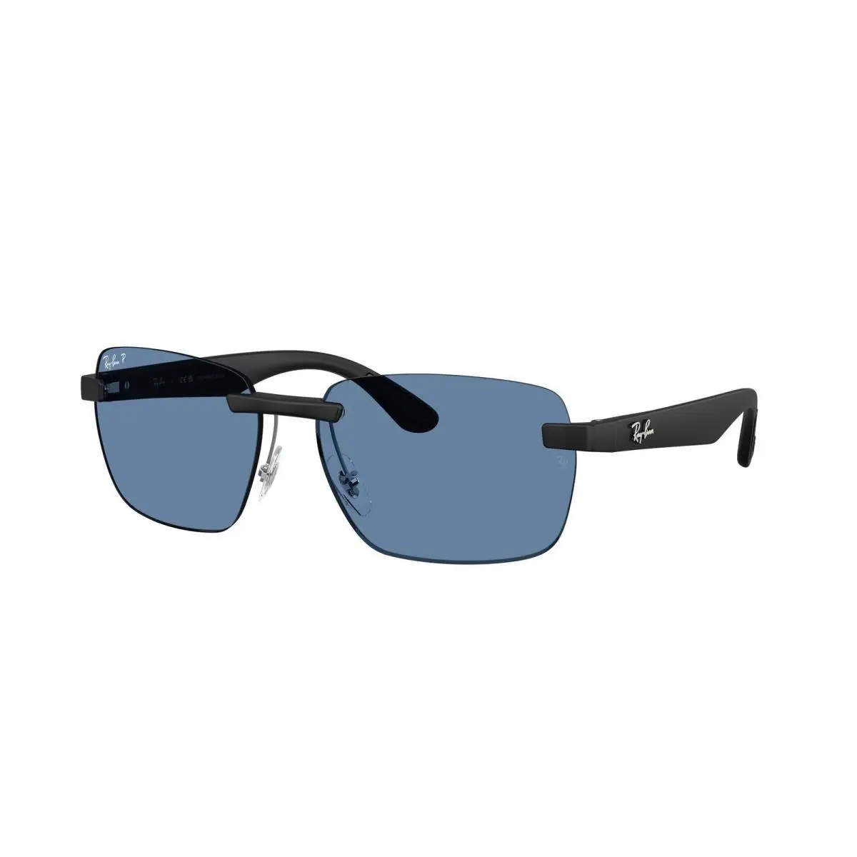 Ray-ban RB 4470 CH Sand Black / Polar Blue 601S1C Size 62 Sunglasses by Ray-Ban