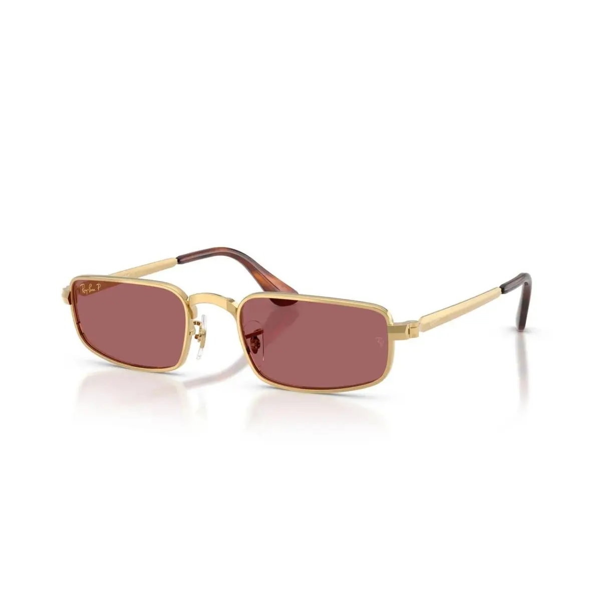 Ray Ban Sunglasses RB3927 001/AF Arista Gold/dark Purple Polarized Lens by Ray-Ban