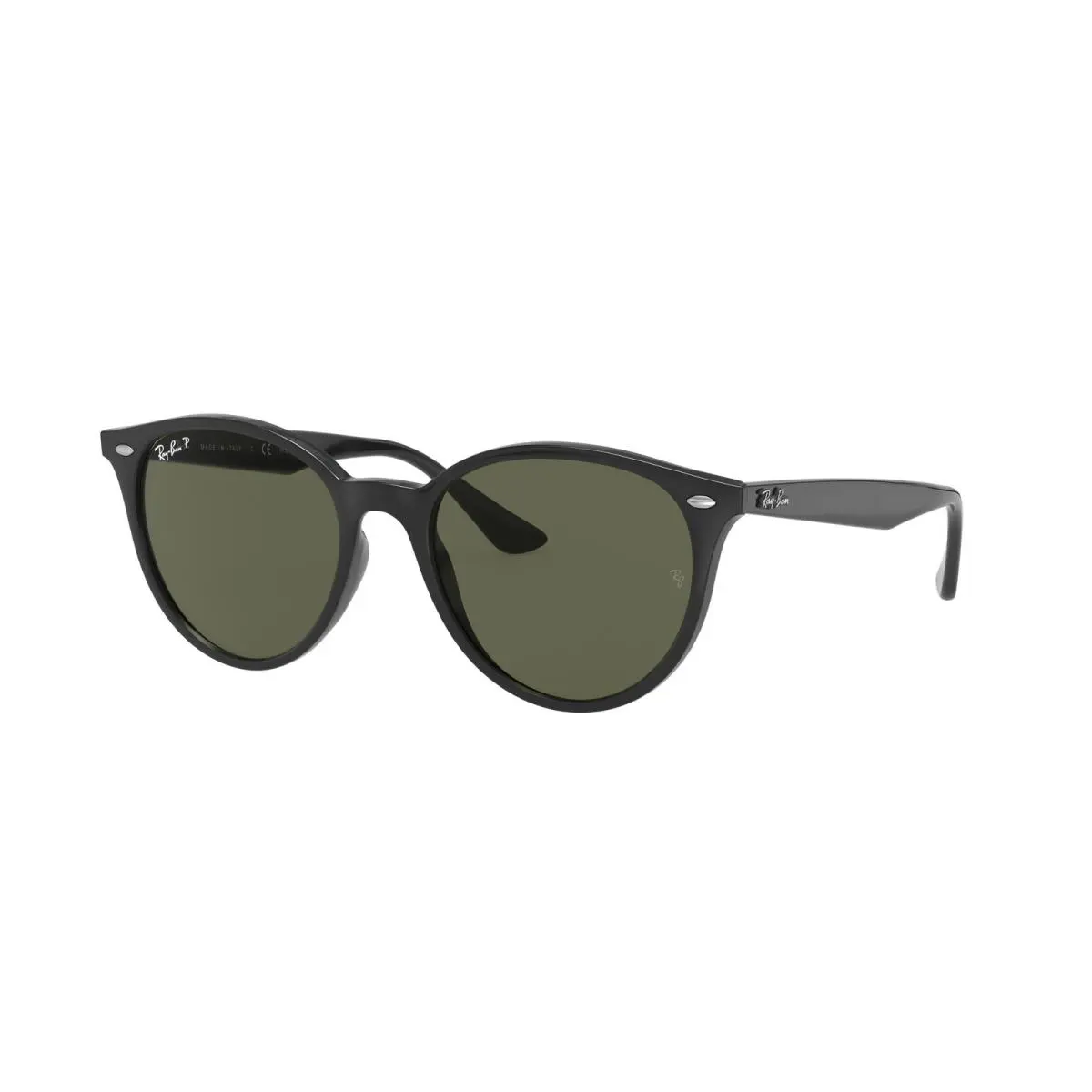 Ray-ban RB 4305 Black Green 601/9A Size 53 Sunglasses by Ray-Ban