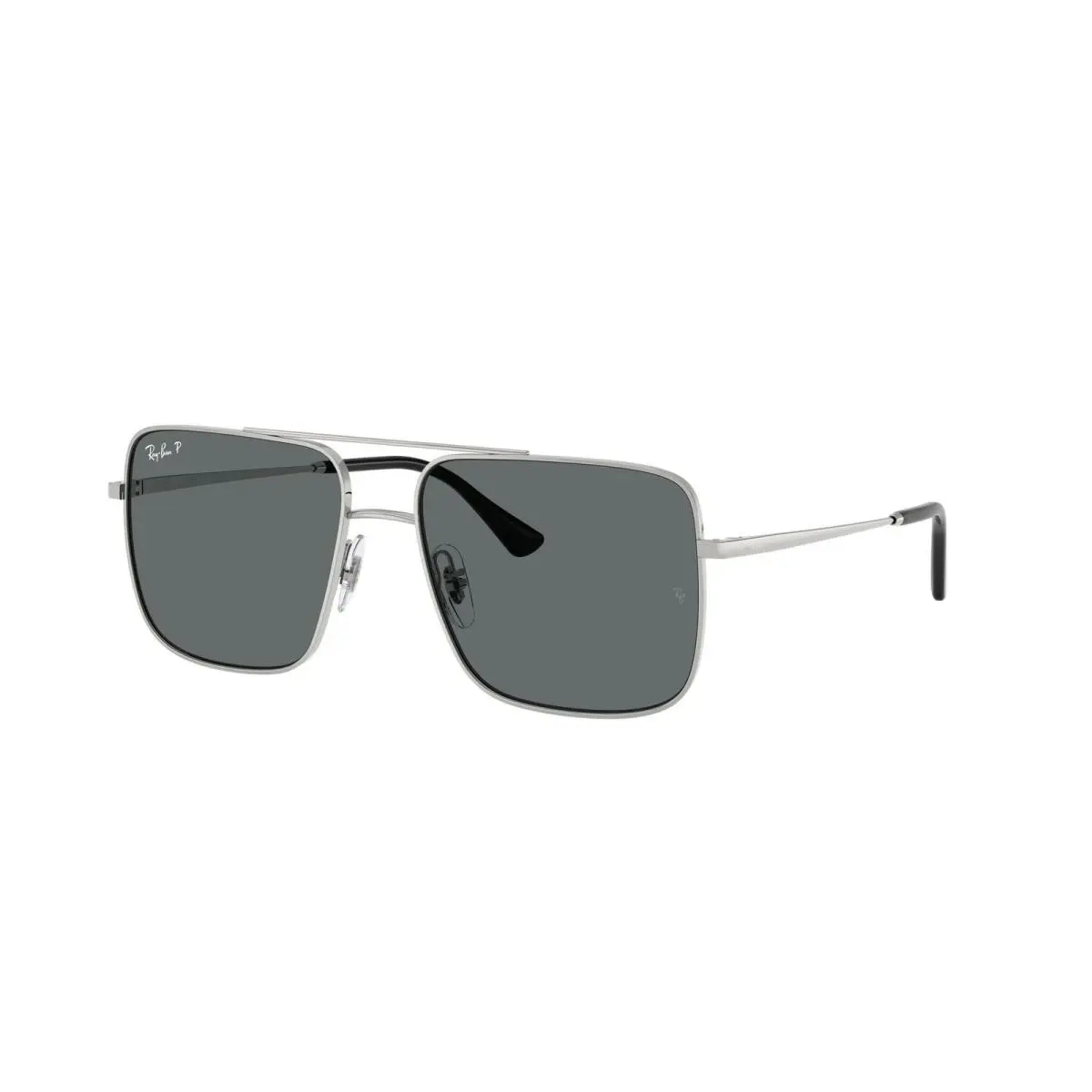 Ray-ban RB 3758 Silver / Dark Grey Polar 003/81 Size 56 Sunglasses