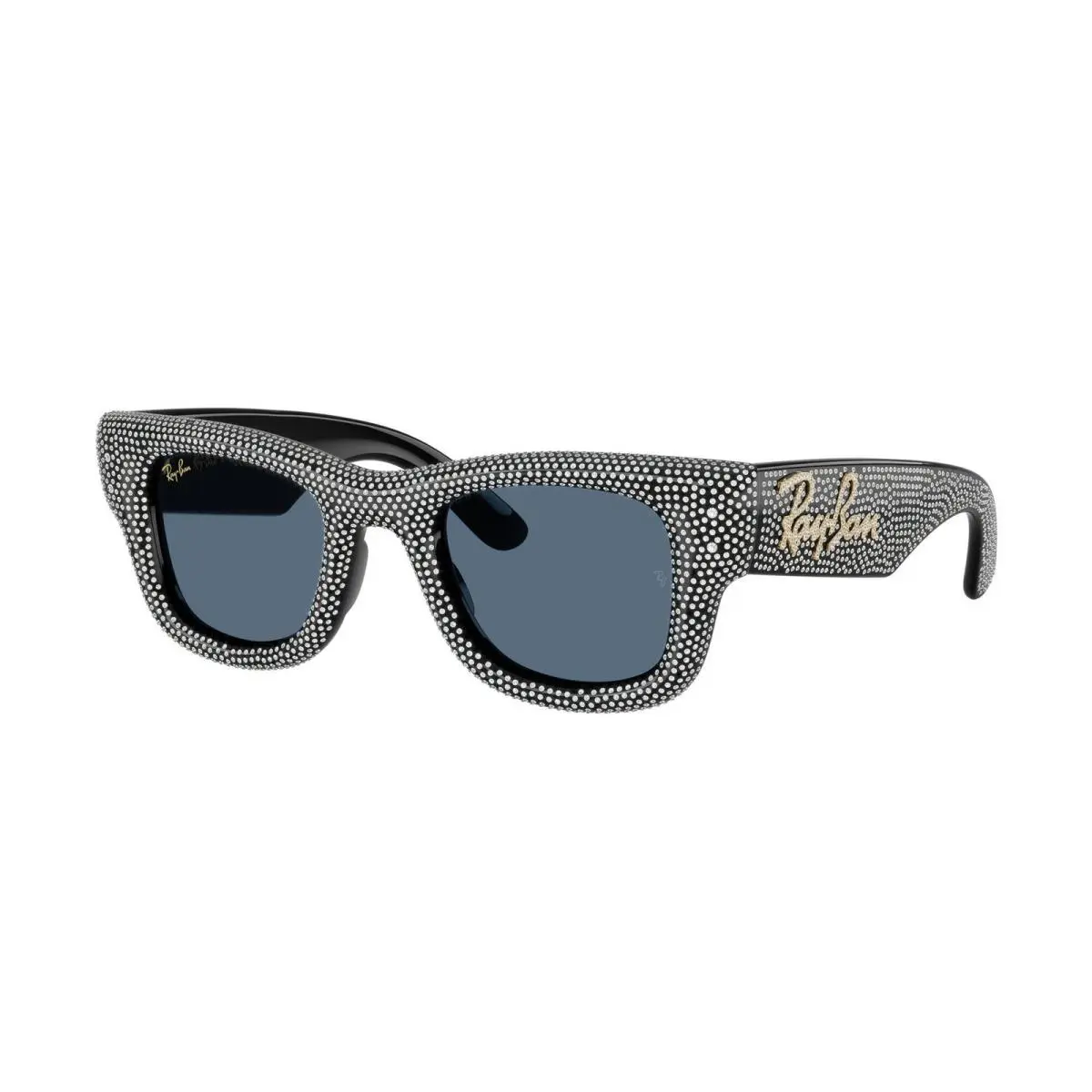 Ray-ban RB 4940 BP Black / Dark Blue 686580 Size 47 Sunglasses