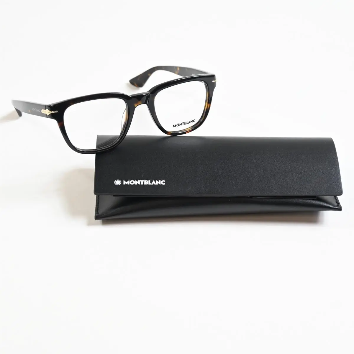 MB0305O 002 Mens Eyeglasses Dark Tortoise 51mm by Montblanc