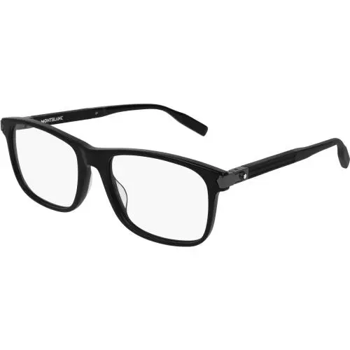 Established MB 0035O Eyeglasses 005 Black by Montblanc
