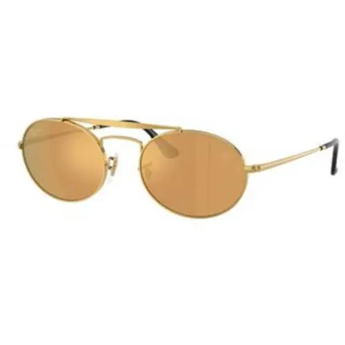 Ray-ban RB 3775 M Legend Gold / Light Brown Mirror F133W4 Size 54 Sunglasses by Ray-Ban