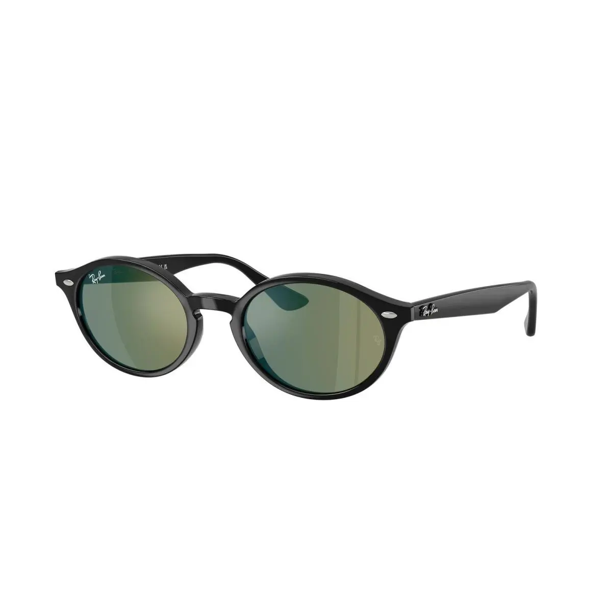 Ray-ban RB 4315 Black / Grey Mirror Blu-green 601/68 Size 51 Sunglasses