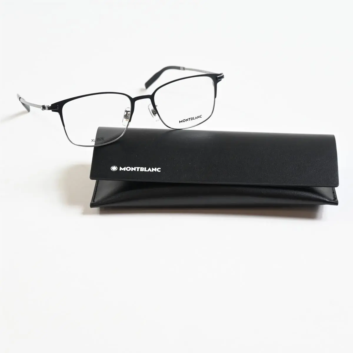 MB0314OA 003 Mens Eyeglasses Ruthenium/black 54mm by Montblanc