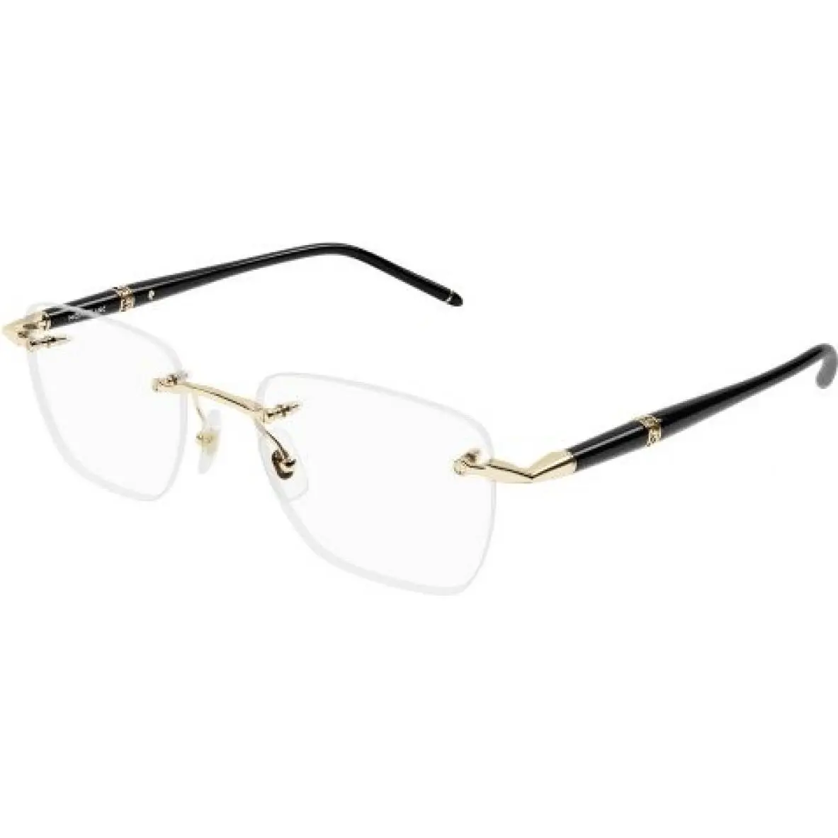 MB 0346O Eyeglasses 001 Gold by Montblanc