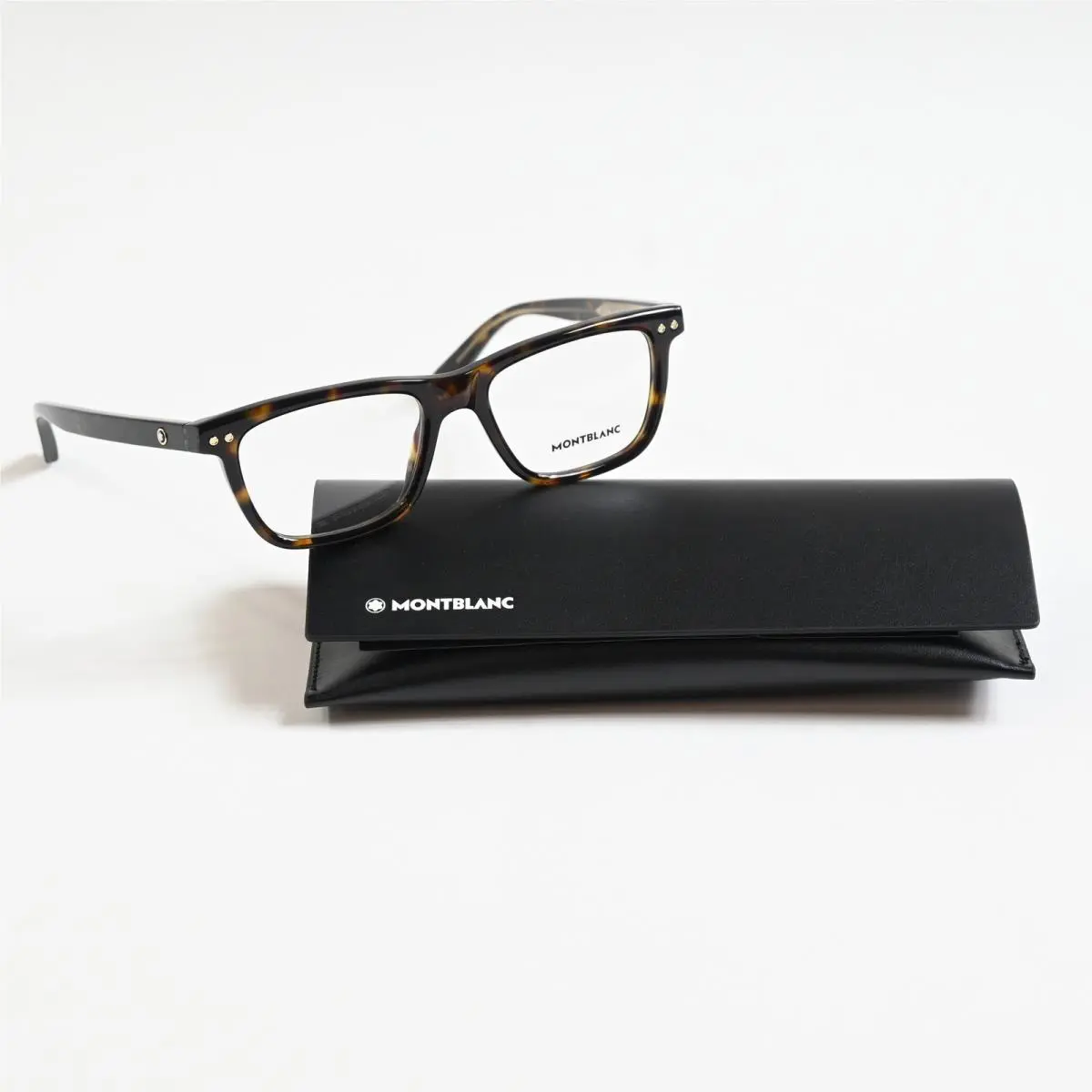 MB0322O 002 Mens Eyeglasses Havana 51mm by Montblanc