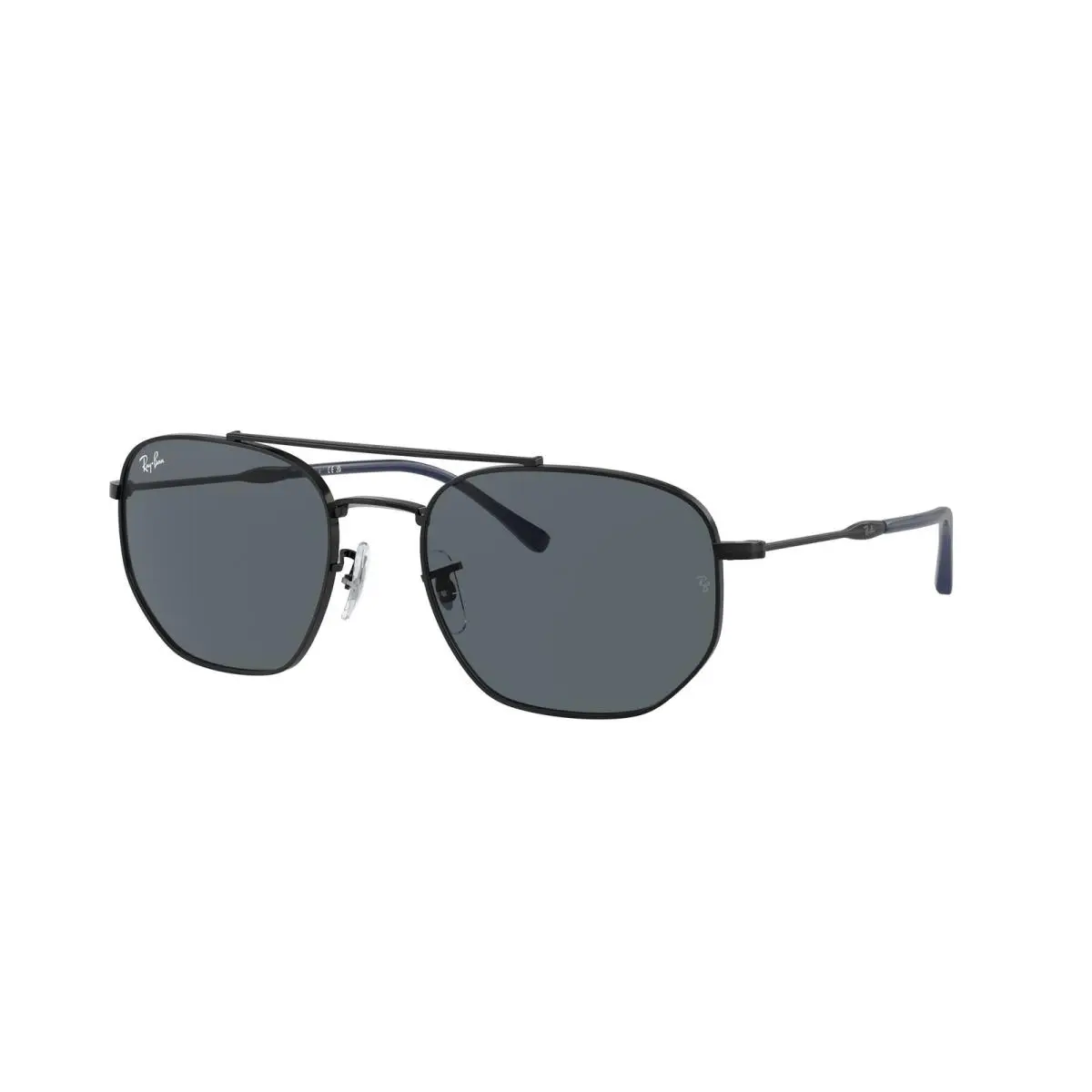 Ray-ban RB 3707 Black/blu 9257R5 Size 57 Sunglasses by Ray-Ban