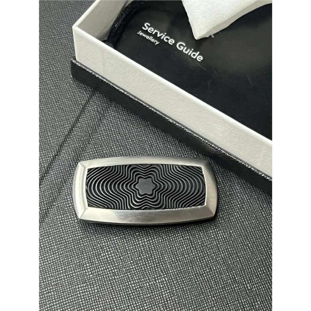 Montblanc Money Clip Stainless Steel Silver Wallet Accessory 2026