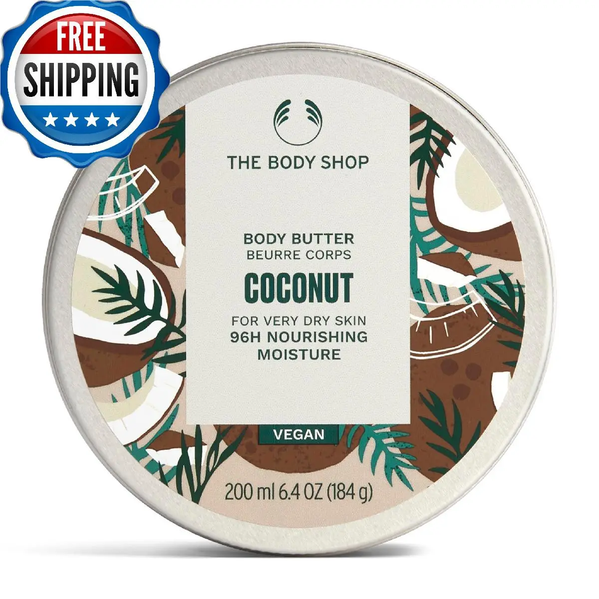 The Body Shop Coconut Body Butter - 96hr Moisture For Very Dry Sk by THE BODY SHOP