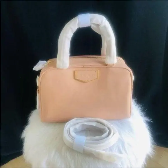 Marc Jacobs Voyager Leather Mini Satchel Luxury Italian Leather Pink