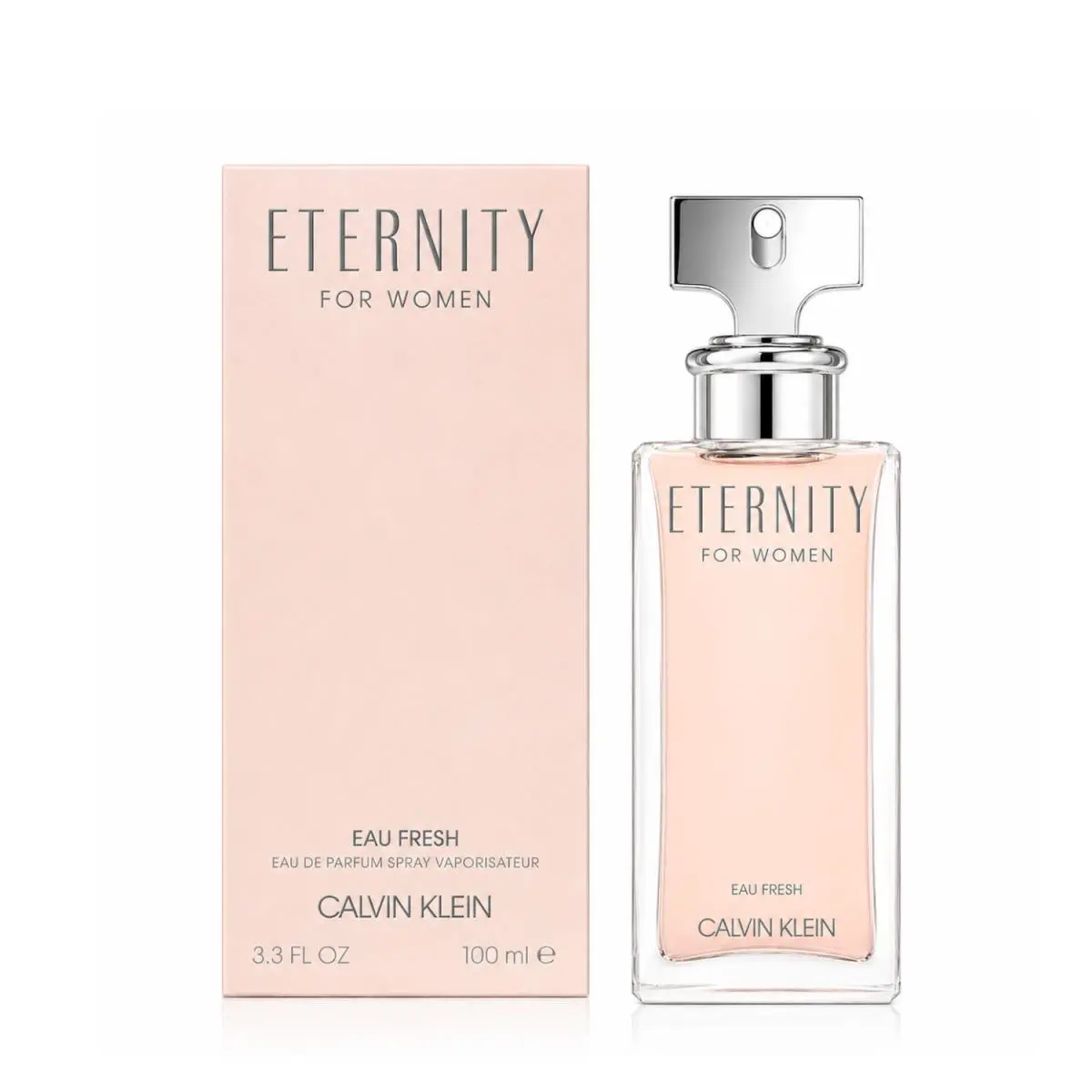 Calvin Klein Eternity Eau Fresh Women`s Edp Aquatic Fragrance 3.3 FL OZ 100 ML