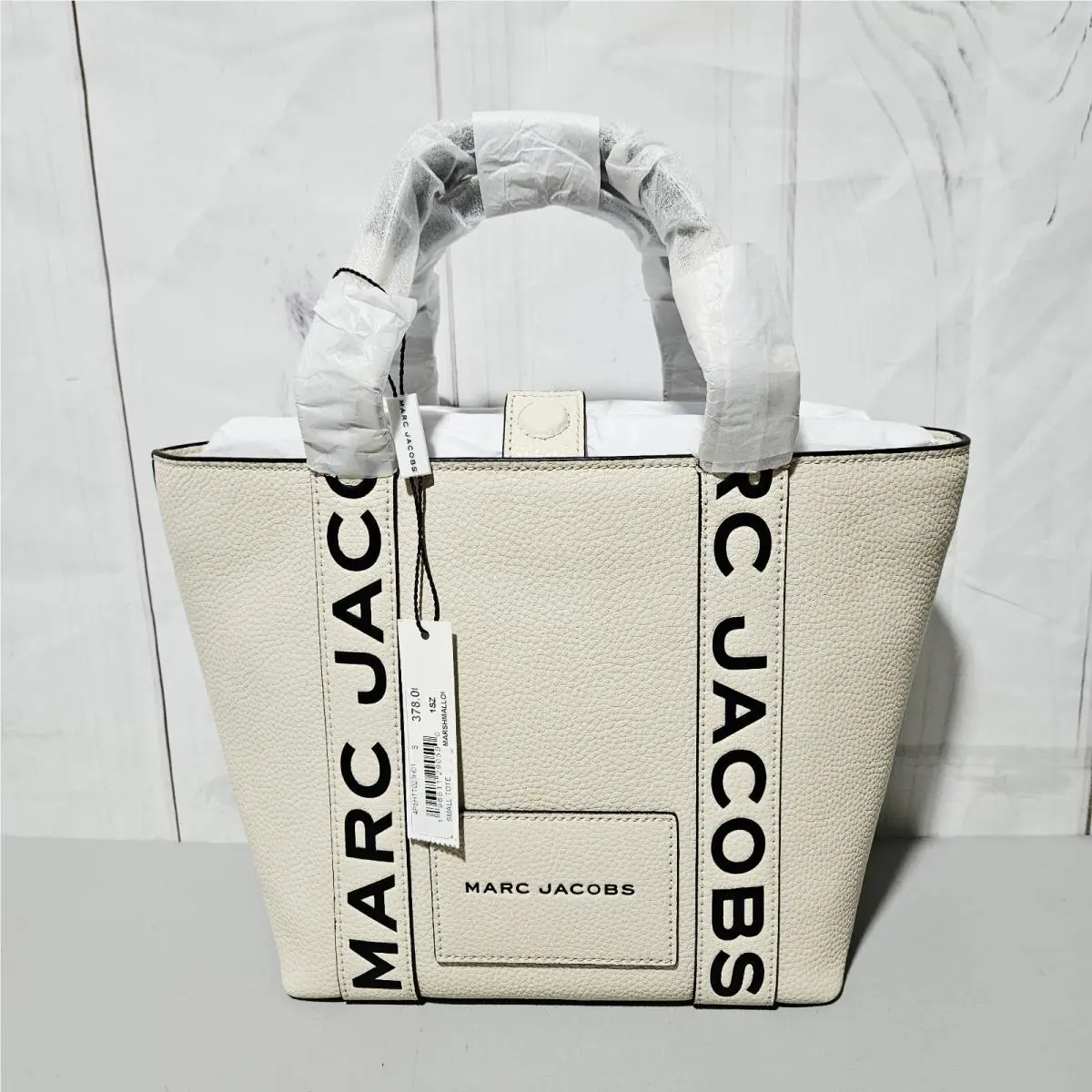 Marc Jacobs Small Pebble Leather Tote with Detachable Crossbody Strap