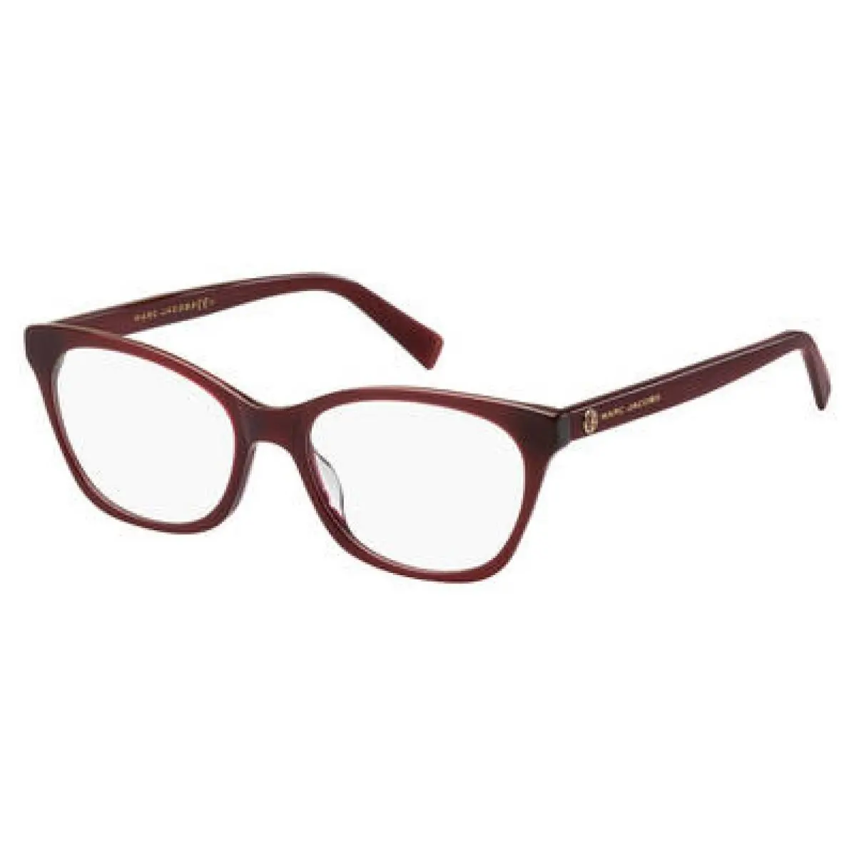MJ Marc379 Eyeglasses 0LHF Opal Burgundy by Marc Jacobs