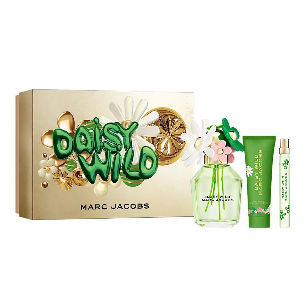 Value - Marc Jacobs `daisy Wild` 3pc Gift Set - 100ml/10ml Edp/body Lotion