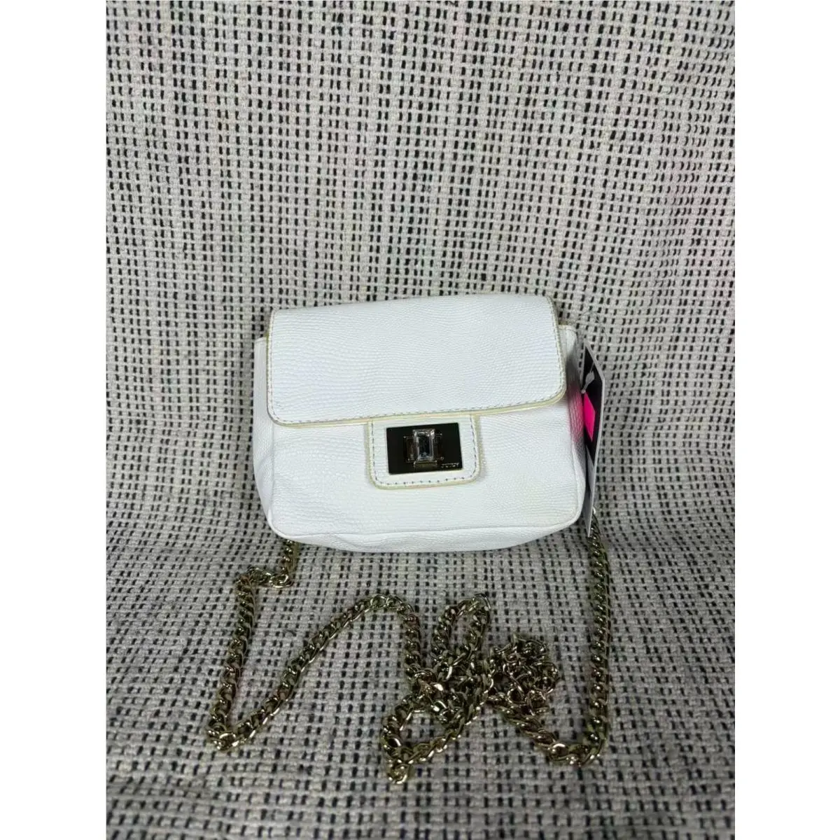 Women`s Whote Mini Chain Crossbody Bag by Juicy Couture