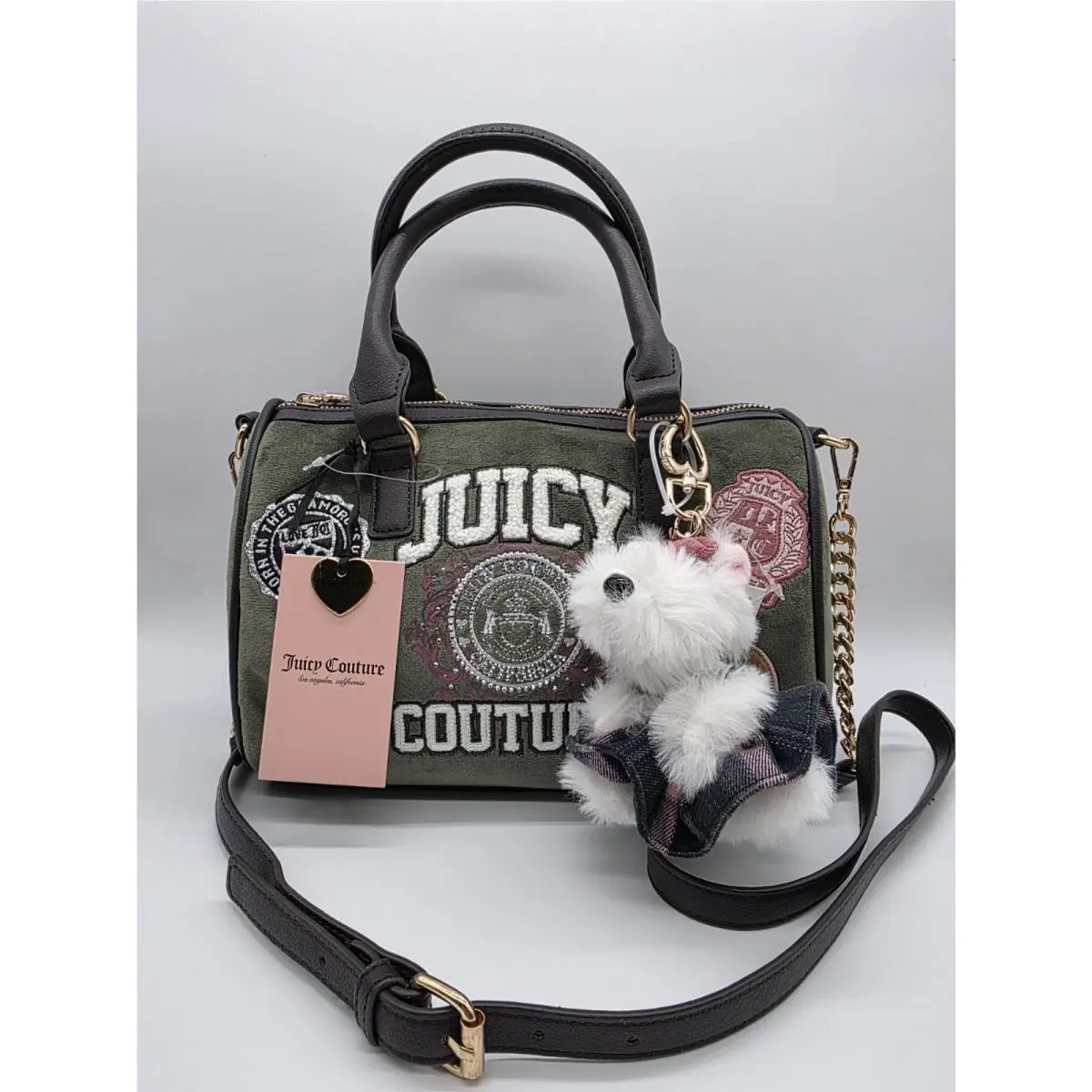 Varsity Satchel with Charms by Juicy Couture