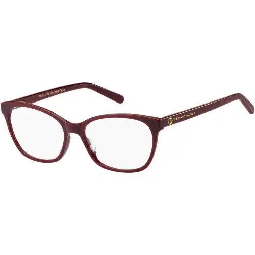 MJ Marc539 Eyeglasses 0LHF Opal Burgundy by Marc Jacobs