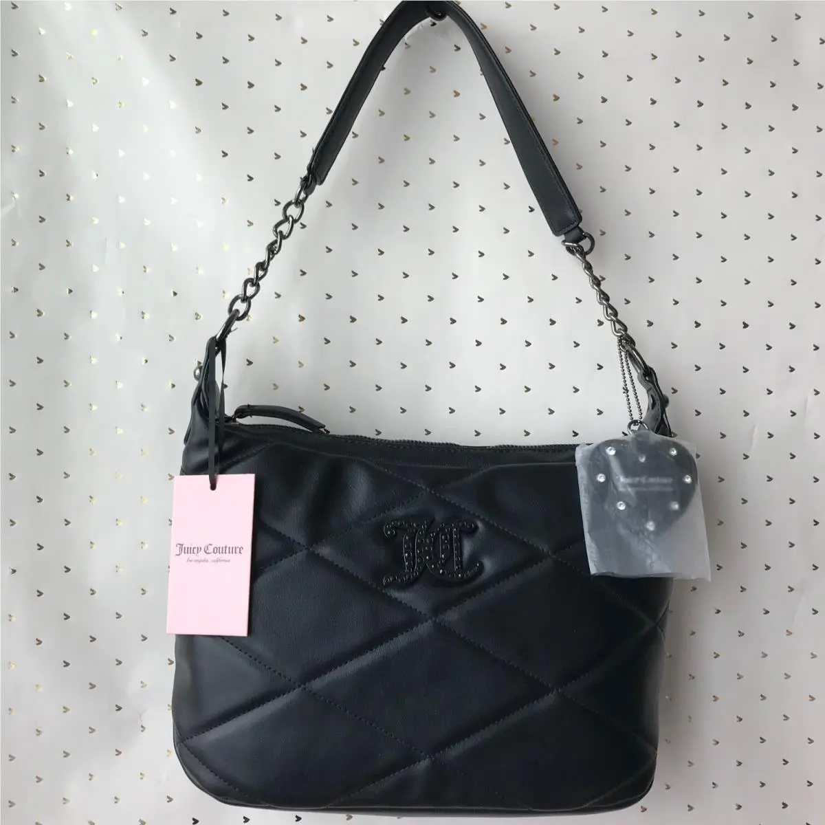 Bag Brighter Than A Diamond Hobo Black : by Juicy Couture