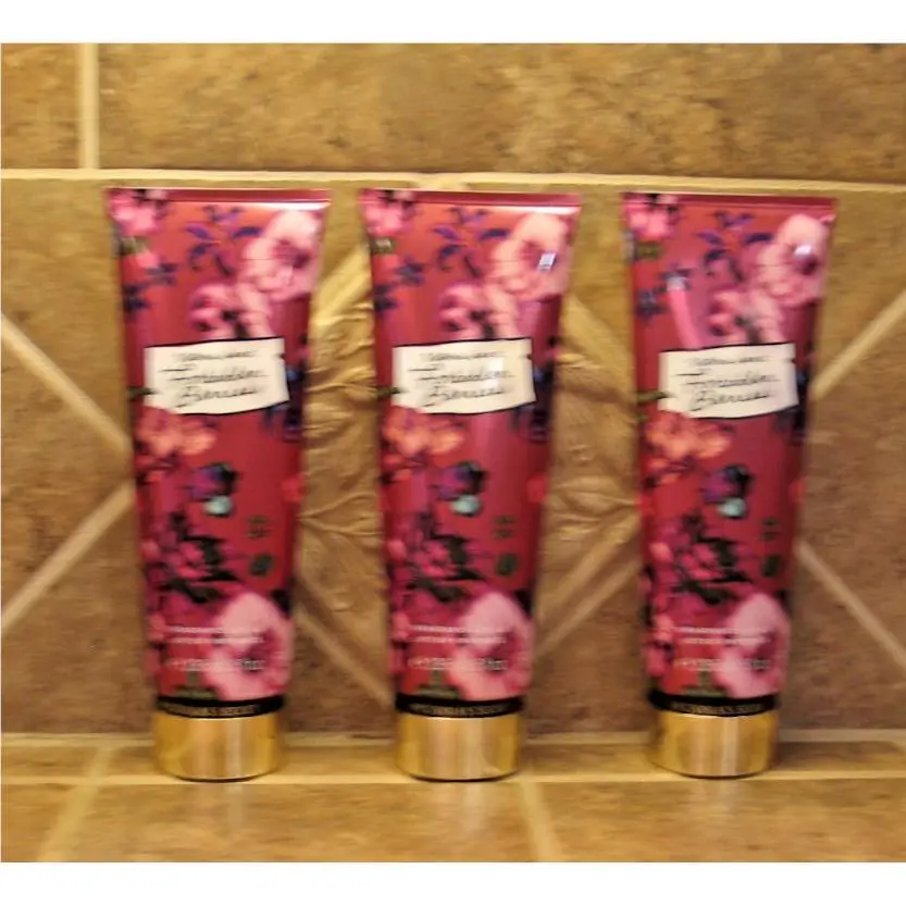 Victoria`s Secret Forbidden Berries Body Lotion 8 oz Lot OF 3 by Victoria's Secret