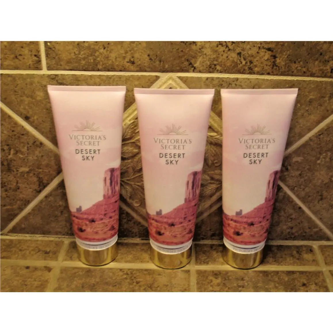 Victoria`s Secret Desert Sky Body Lotion 8 oz Lot OF 3 by Victoria's Secret