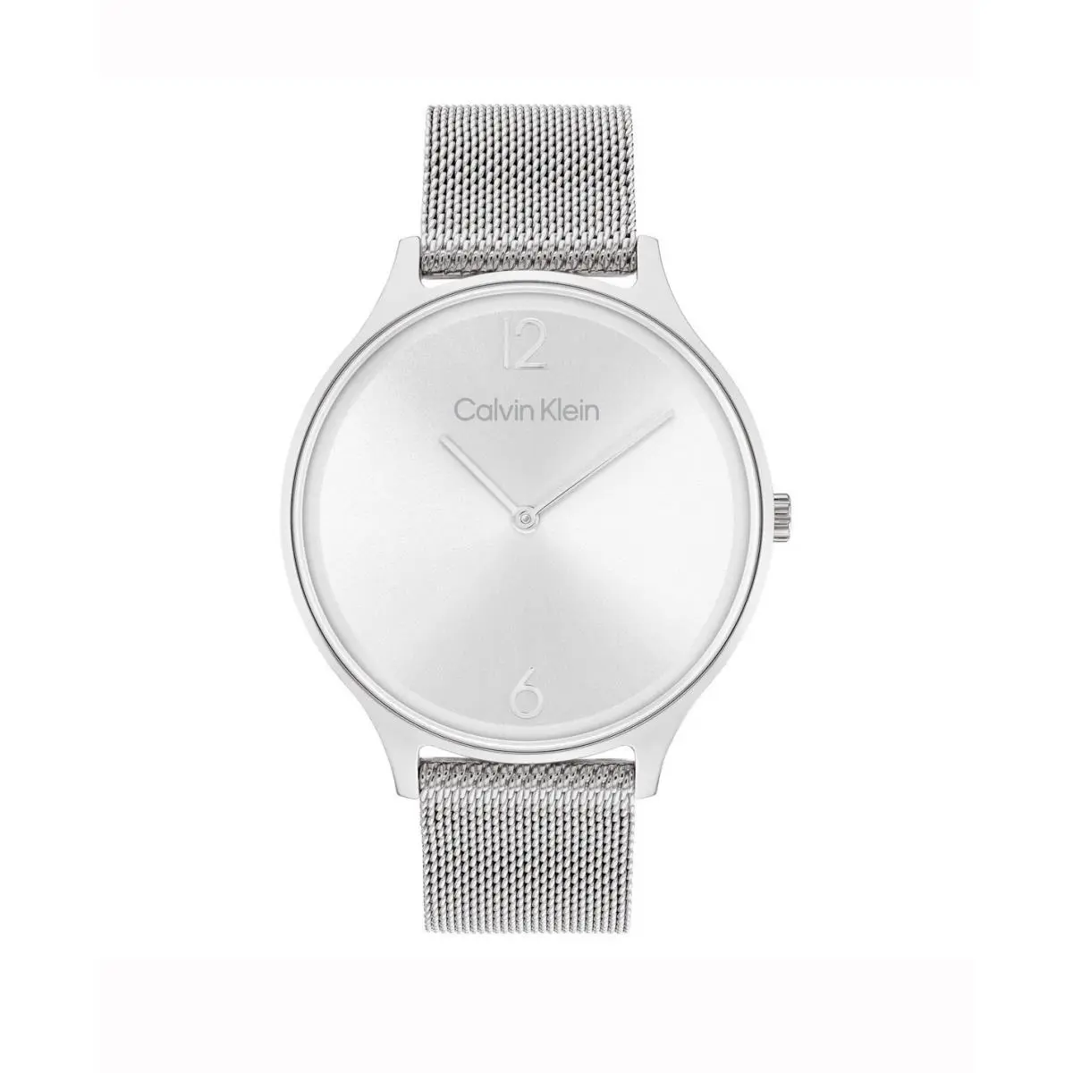 Women’s Watch Silver Mesh Bracelet Dial 38mm 25200001 by Calvin Klein
