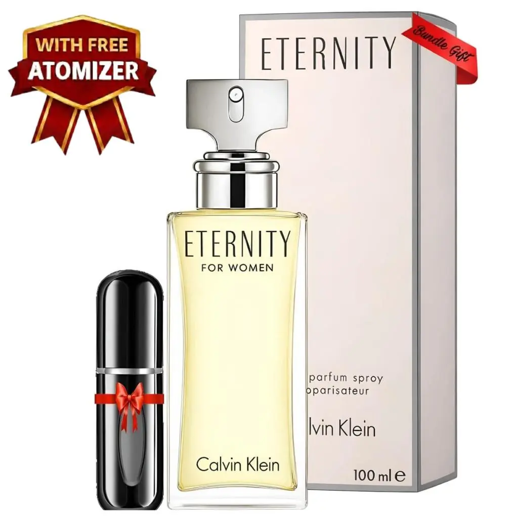 Eternity Edp For Women 3.4oz with Atomizer by Calvin Klein