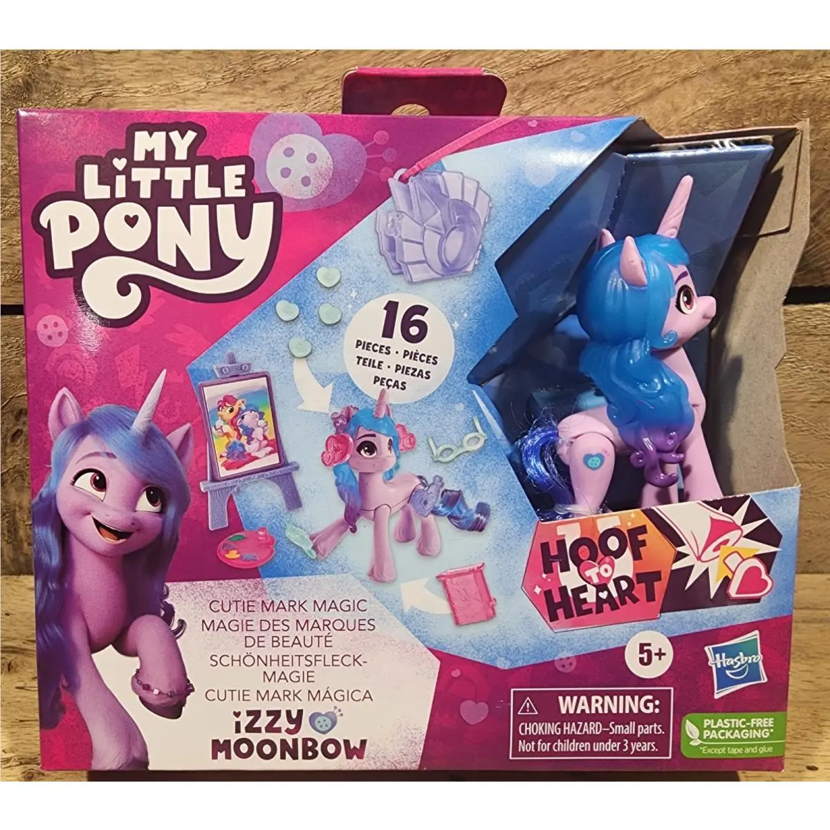 Set of 4 My Little Pony Cutie Mark Magic Izzy Princess Petals Zipp Storm Sunny