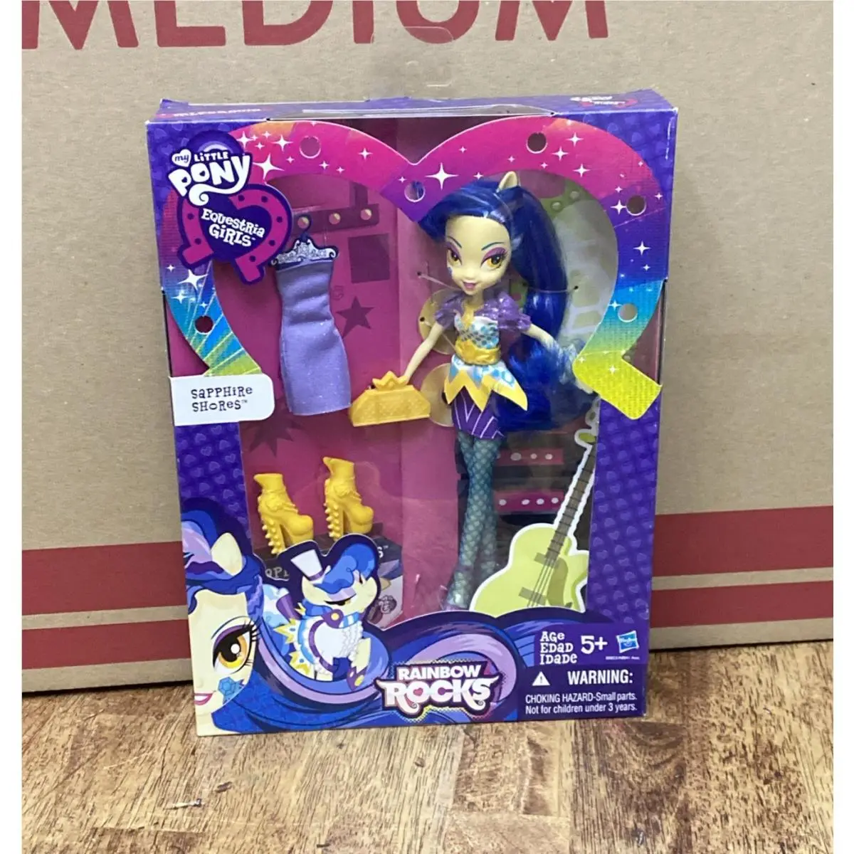 Hasbro My Little Pony Equestria Girls Rainbow Rocks Sapphire Shores Doll