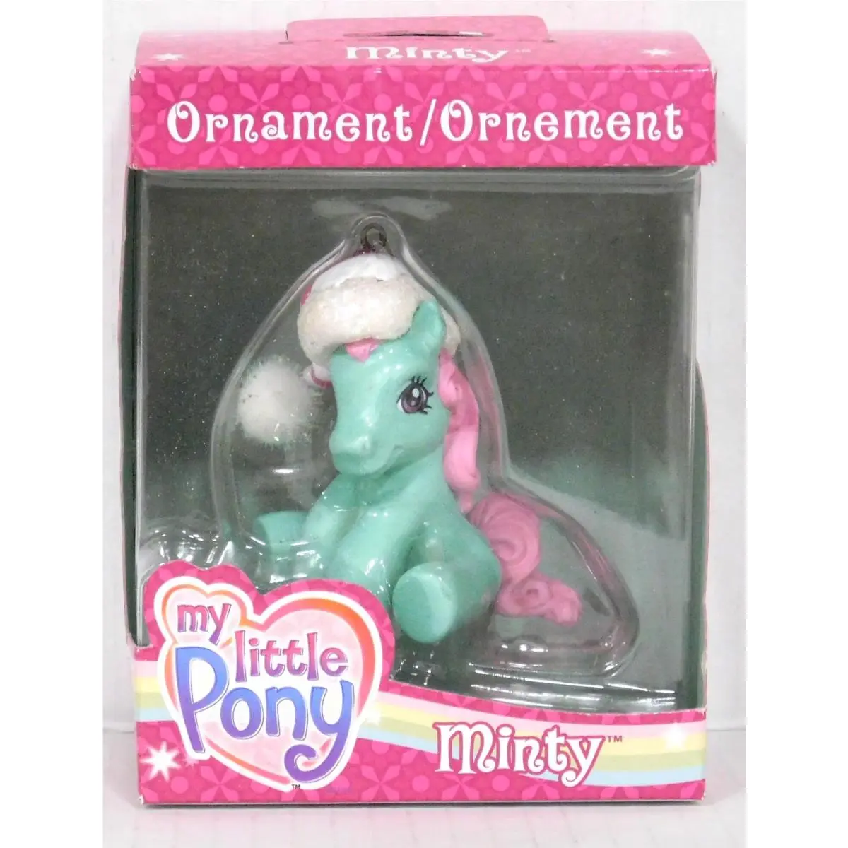 2007 My Little Pony Minty Christmas Ornament G3 Pony Rare American Greetings