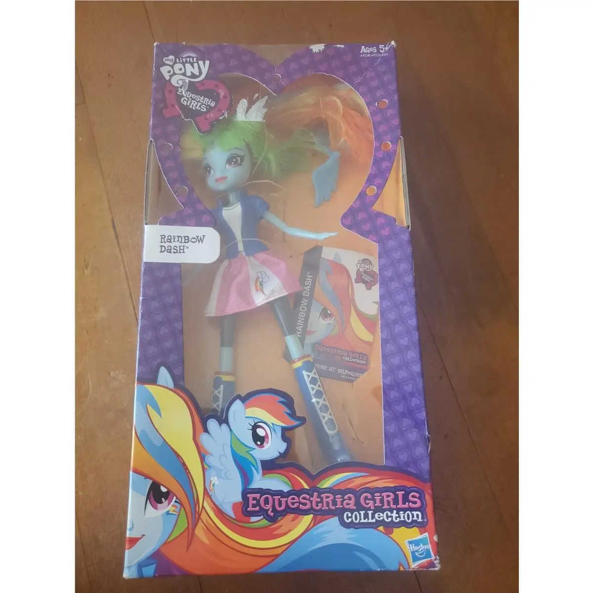 My Little Pony Equestria Girls Collection Rainbow Dash Hasbro 2014