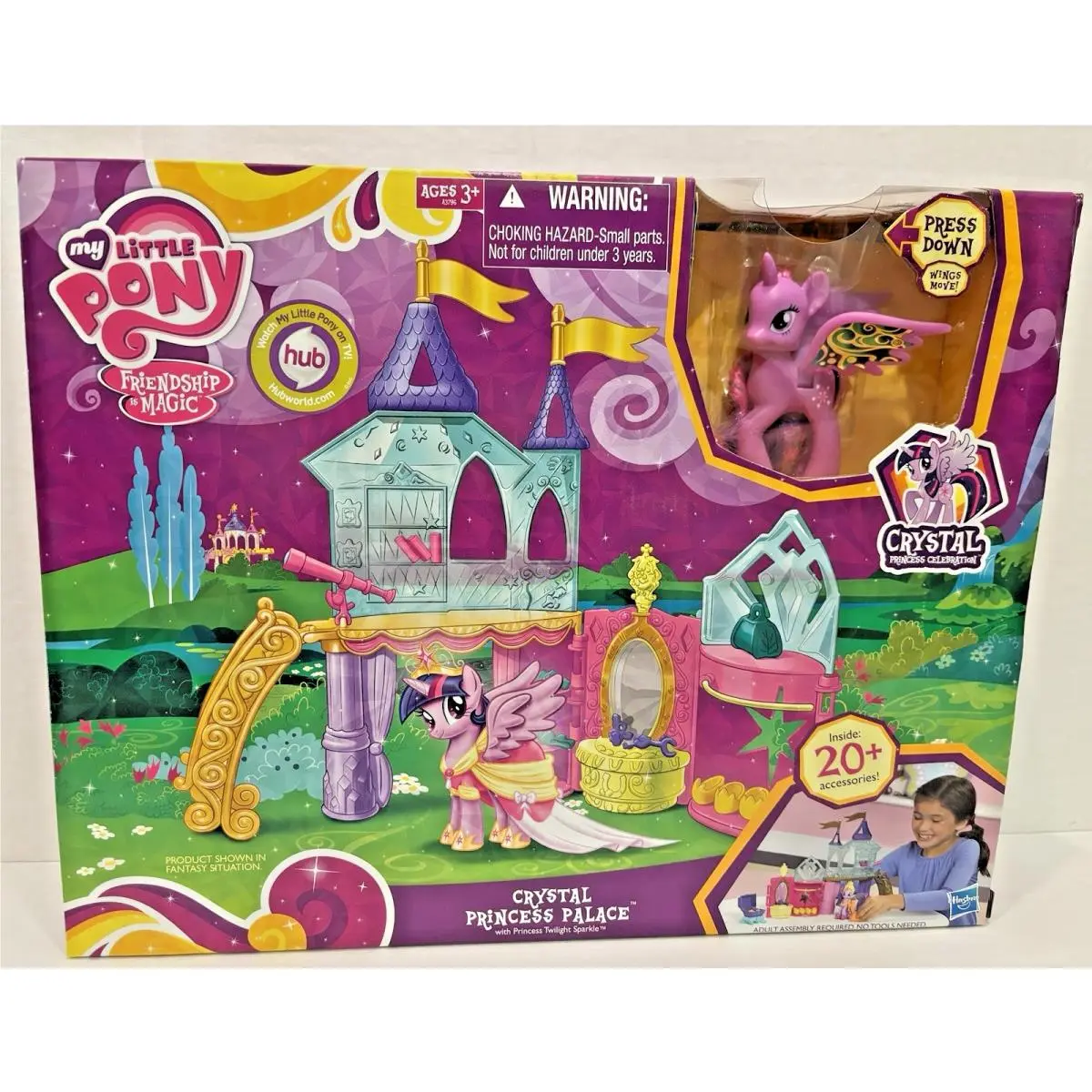 My Little Pony Friendship is Magic Crystal Princess Palace Twilight Sparkle
