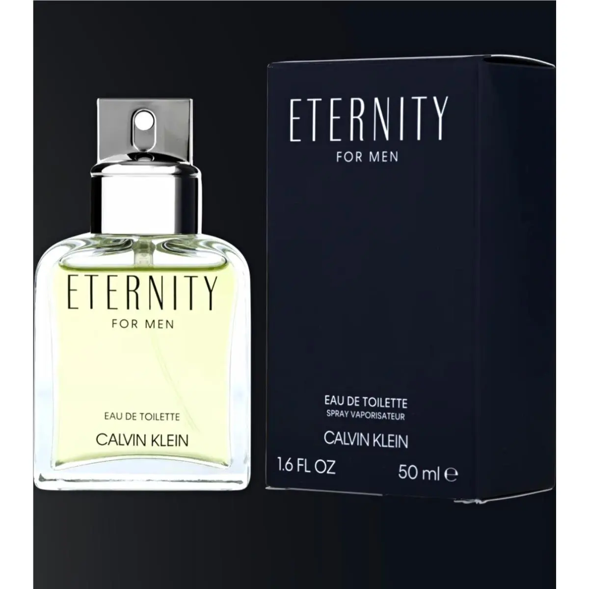 Eternity For Men Eau de Toilette Spray Regular Size 1.6 fl oz by Calvin Klein