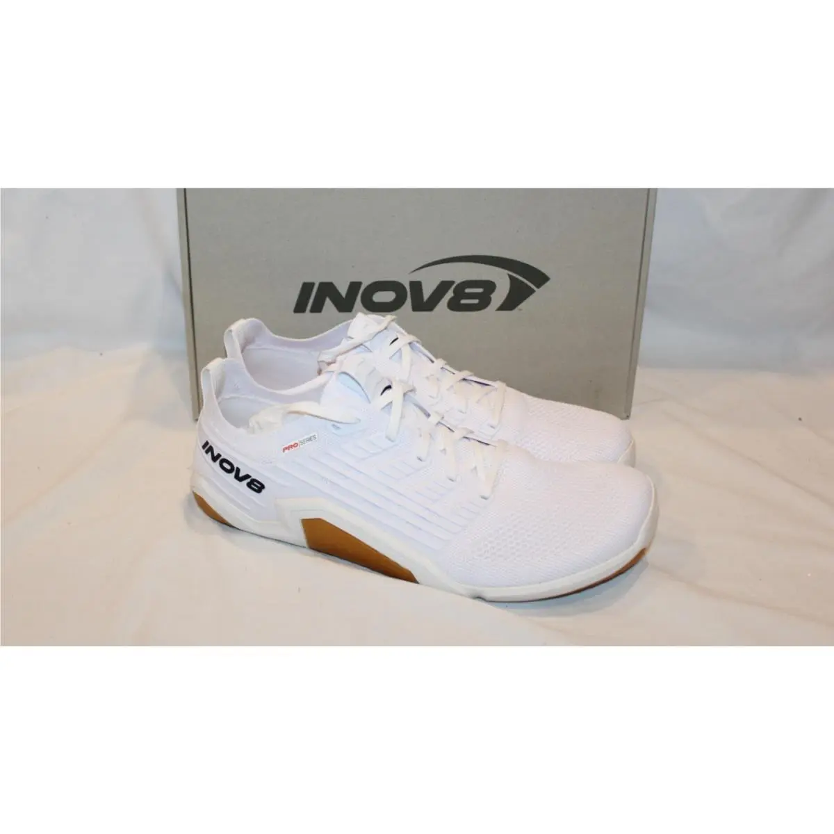 INOV8 Men`s Bare-xf Pro Sneakers White SZ 10 Wide