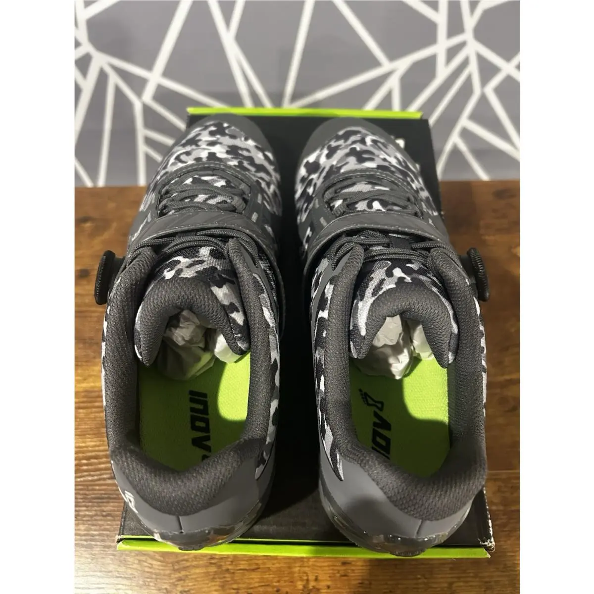 inov-8 shoes - INOV-8 Fastlift 400 BOA Oly - Gray (UPC: 5054167614865) 4