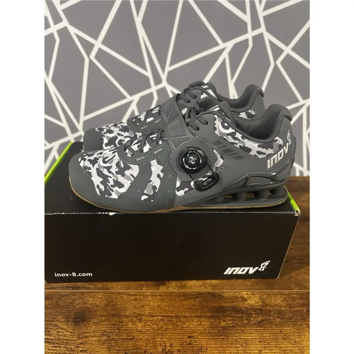 inov-8 shoes - INOV-8 Fastlift 400 BOA Oly - Gray (UPC: 5054167614865) 1