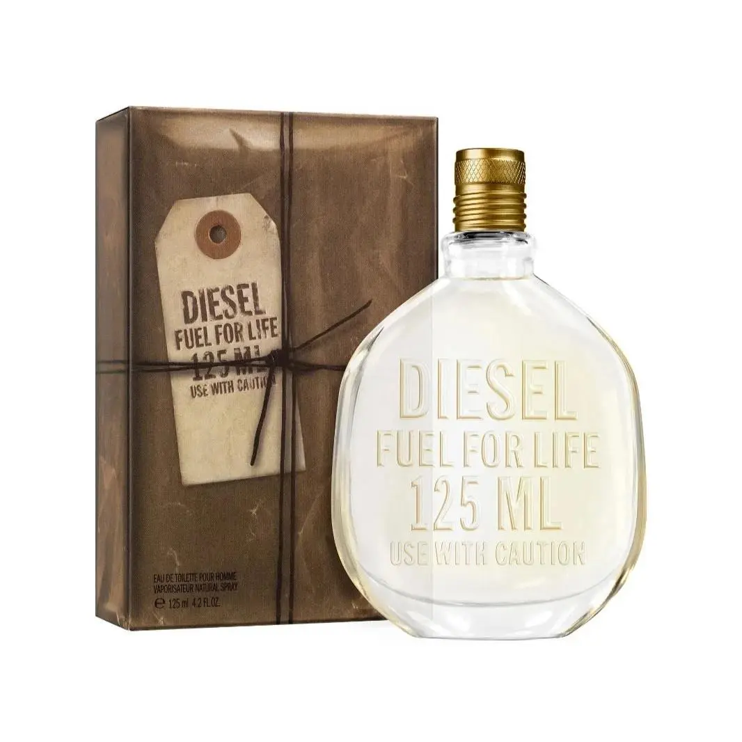 Fuel For LIFE-MEN-EDT-SPRAY-4.2 OZ-125 Ml-authentic-no Pouch-france by Diesel