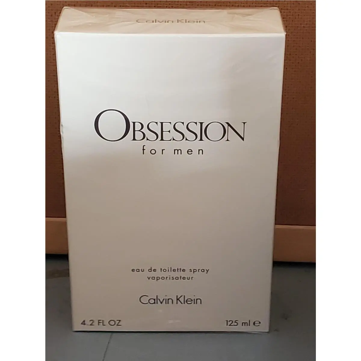 Calvin Klein Obsession For Men Eau De Toilette Fragrance Spray - 4.2 Fl.oz. Nisb