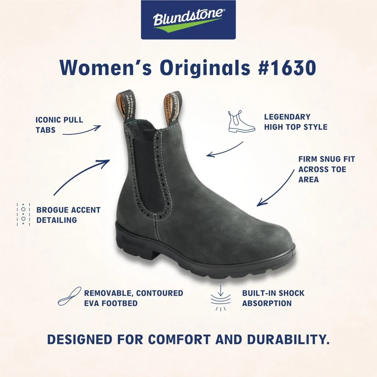 Blundstone shoes - 2216 - 2216-070 - rustic brown 20