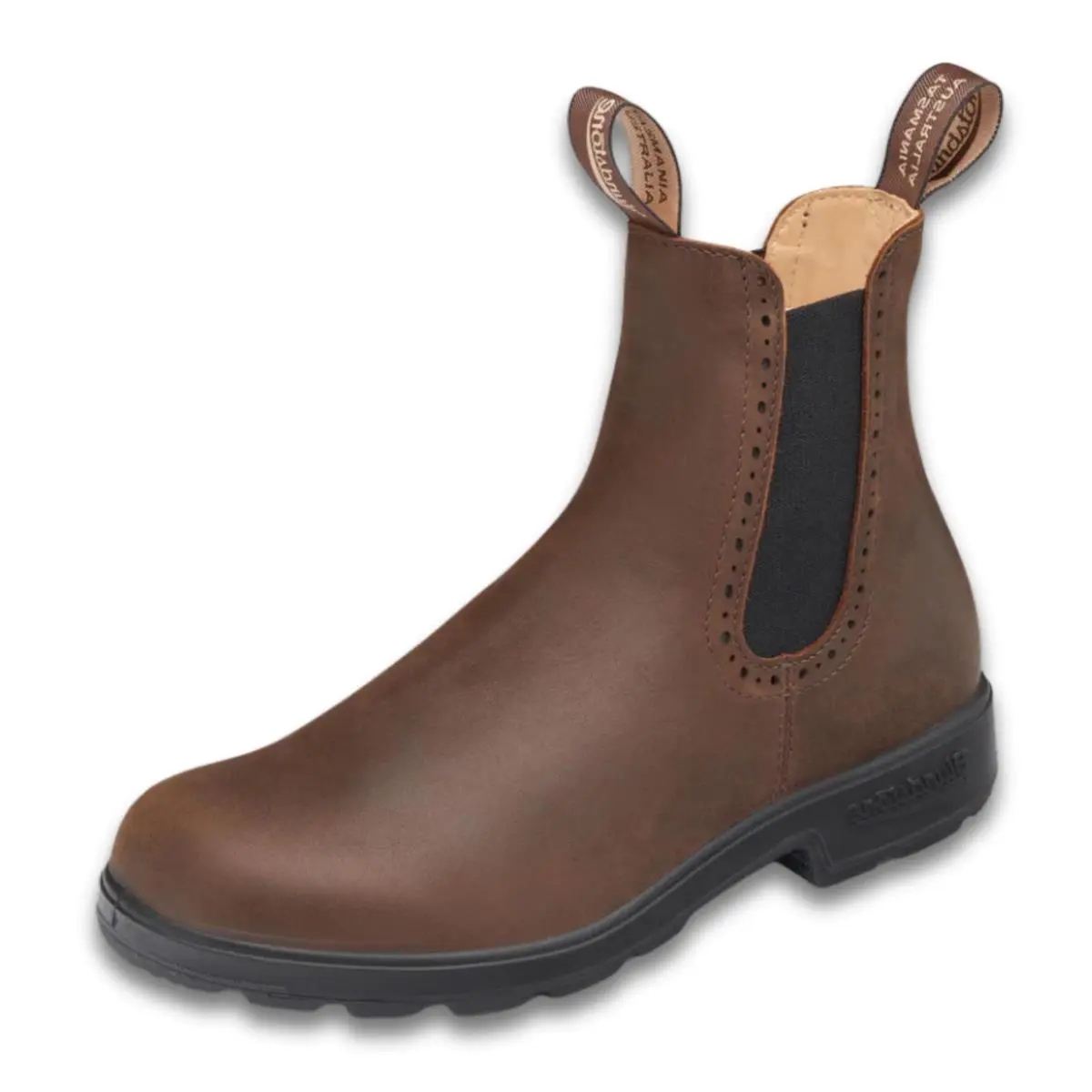 High Top Boot Rustic Brown 9 US Women / 6 AU antique brown by Blundstone