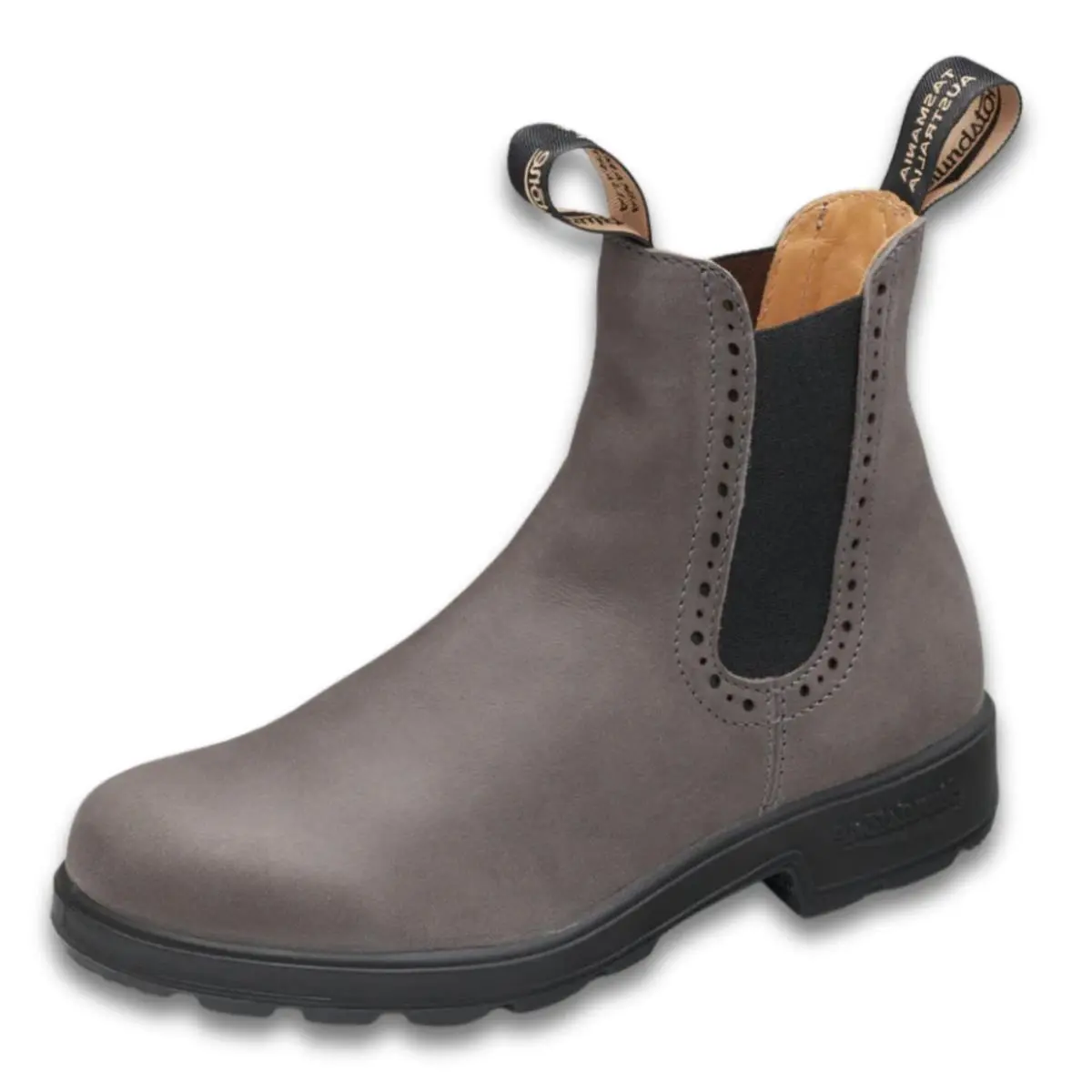 High Top Boot Rustic Brown 9 US Women / 6 AU dusty grey by Blundstone