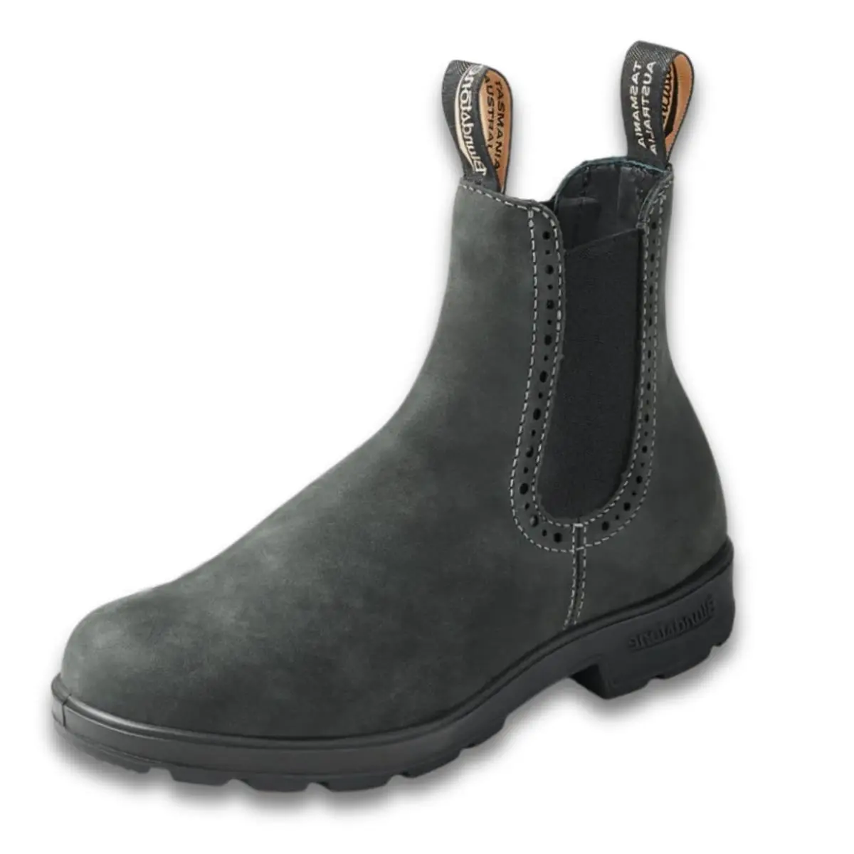 High Top Boot Rustic Brown 9 US Women / 6 AU rustic black by Blundstone