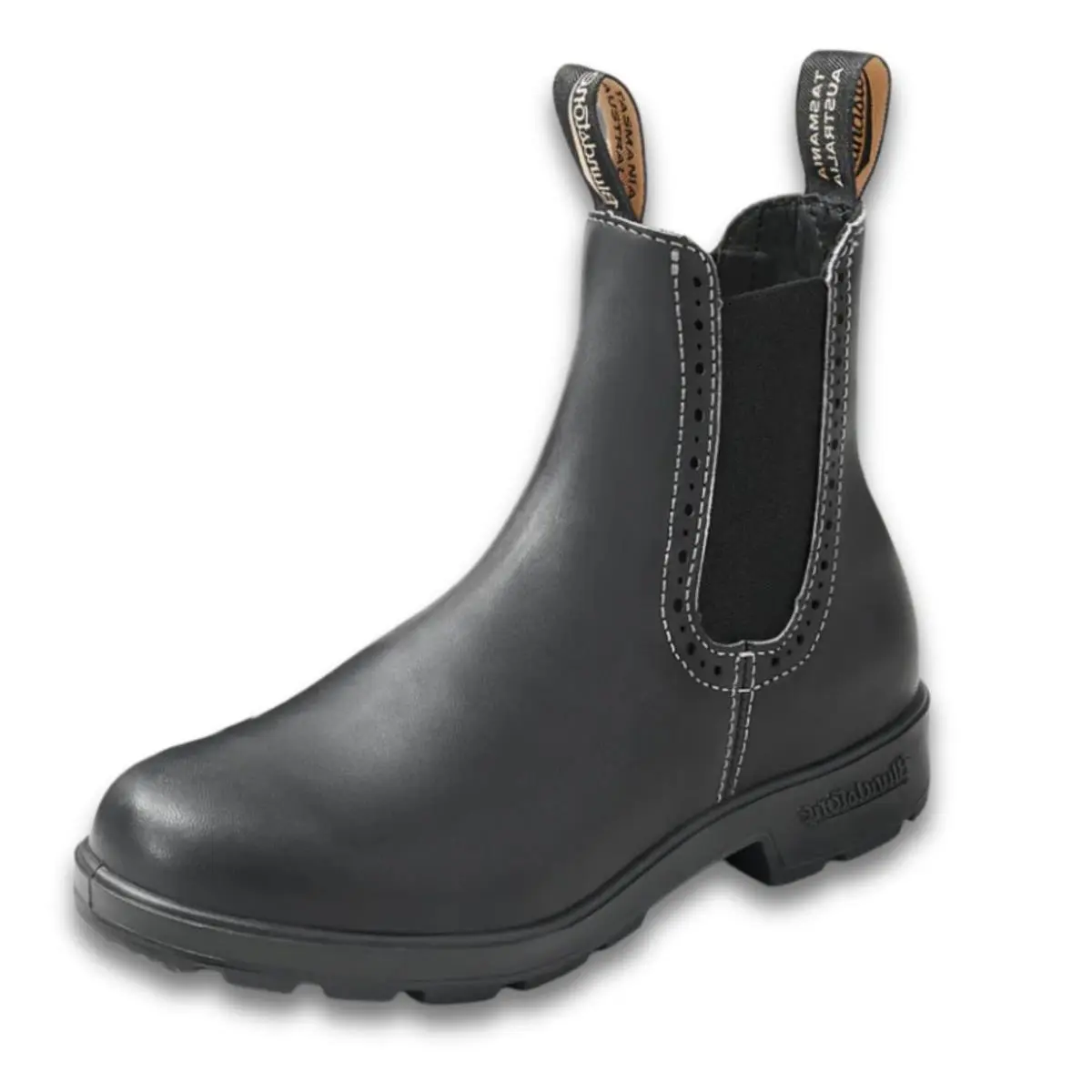 High Top Boot Rustic Brown 9 US Women / 6 AU voltan black by Blundstone