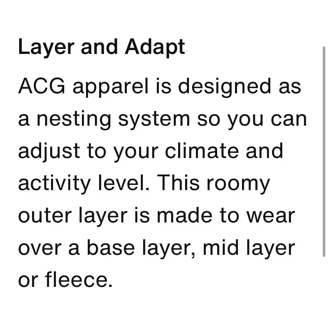 Nike clothing - Nike ACG 