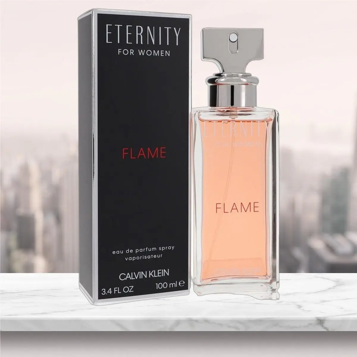 Eternity Flame Eau De Parfum Spray By  - 3.4 oz by Calvin Klein