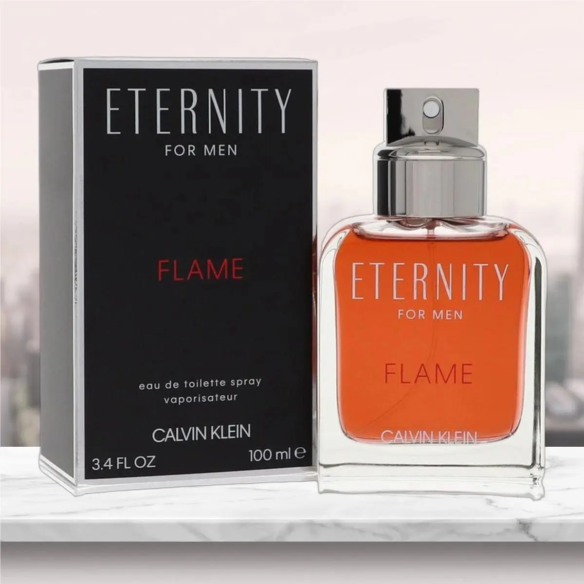 Eternity Flame Eau De Toilette Spray By  - 3.4 oz by Calvin Klein