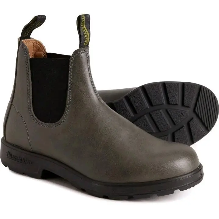 2210 Women`s Chelsea Boots Vegan Leather 500 Steel Grey Size 6 US by Blundstone