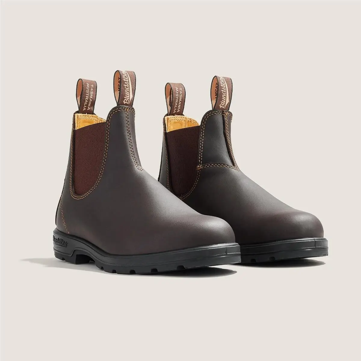 D3819 Brown Leather 550 Classics Chelsea Boot Sz US M-7.5 W-9.5 by Blundstone